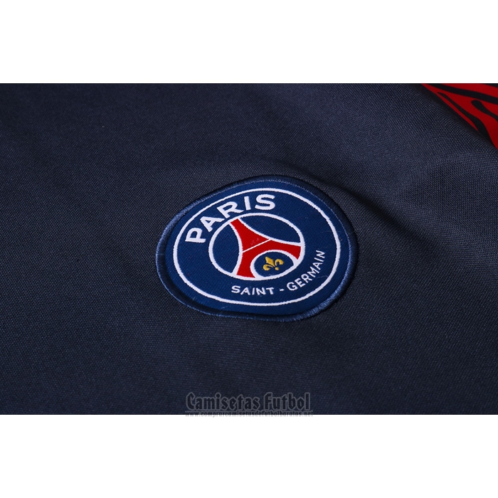 Chandal del Paris Saint-Germain Manga Corta 2020-2021 Azul y Rojo